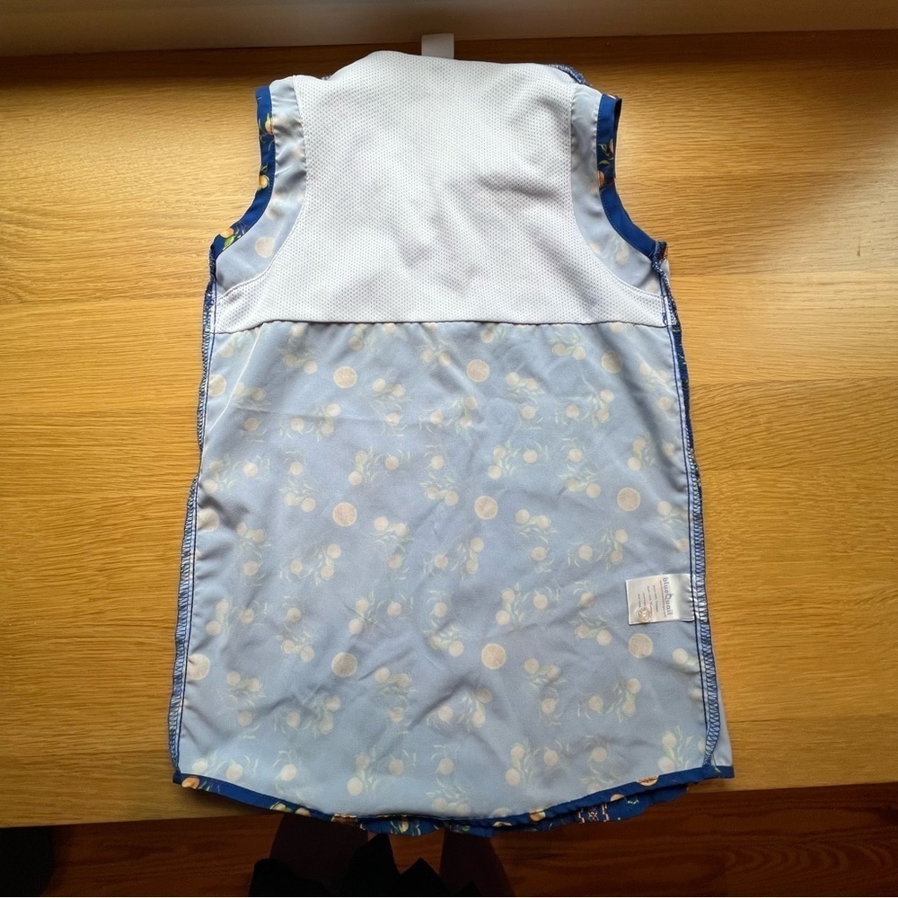Blue Quail Guayabera Sleeveless Dress in Citrus Pattern Size 4T. EUC - Picture 7 of 10